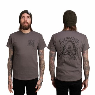 Curb Shark T-Shirt Charcoal XXL